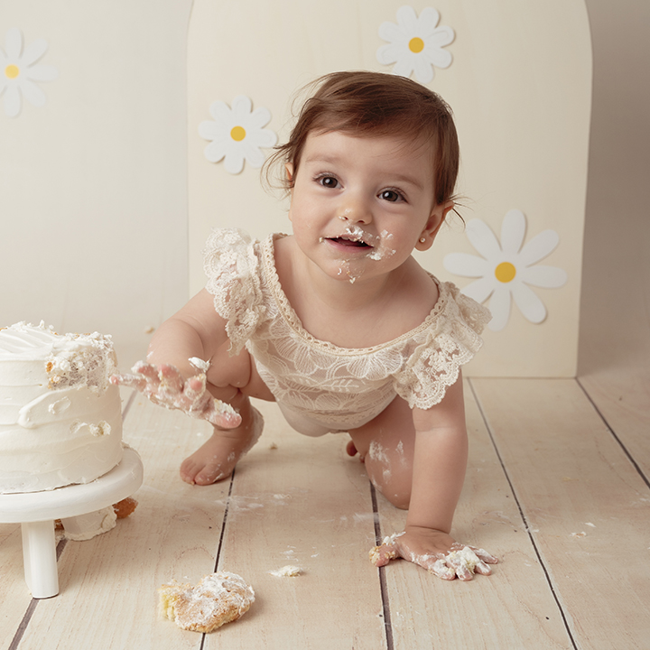 fotografía infantil Smash Cake